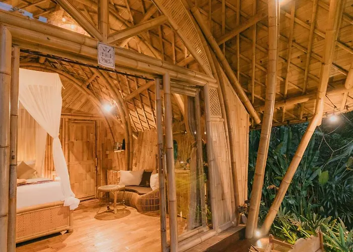 Villa Arcada Bali Bamboo House *