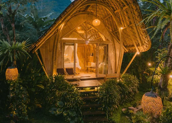 Villa Arcada Bali Bamboo House *